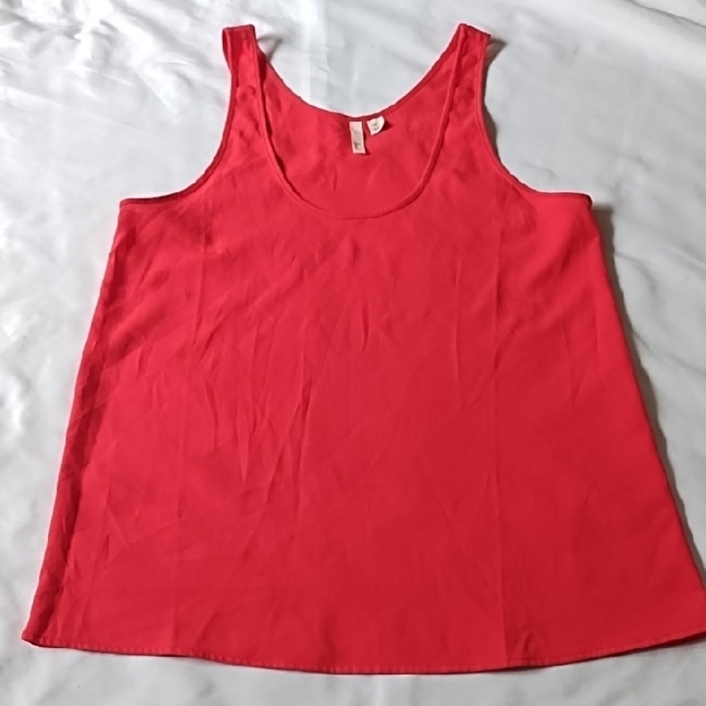 NWOT Frenchi Red Sleeveless Tank Top